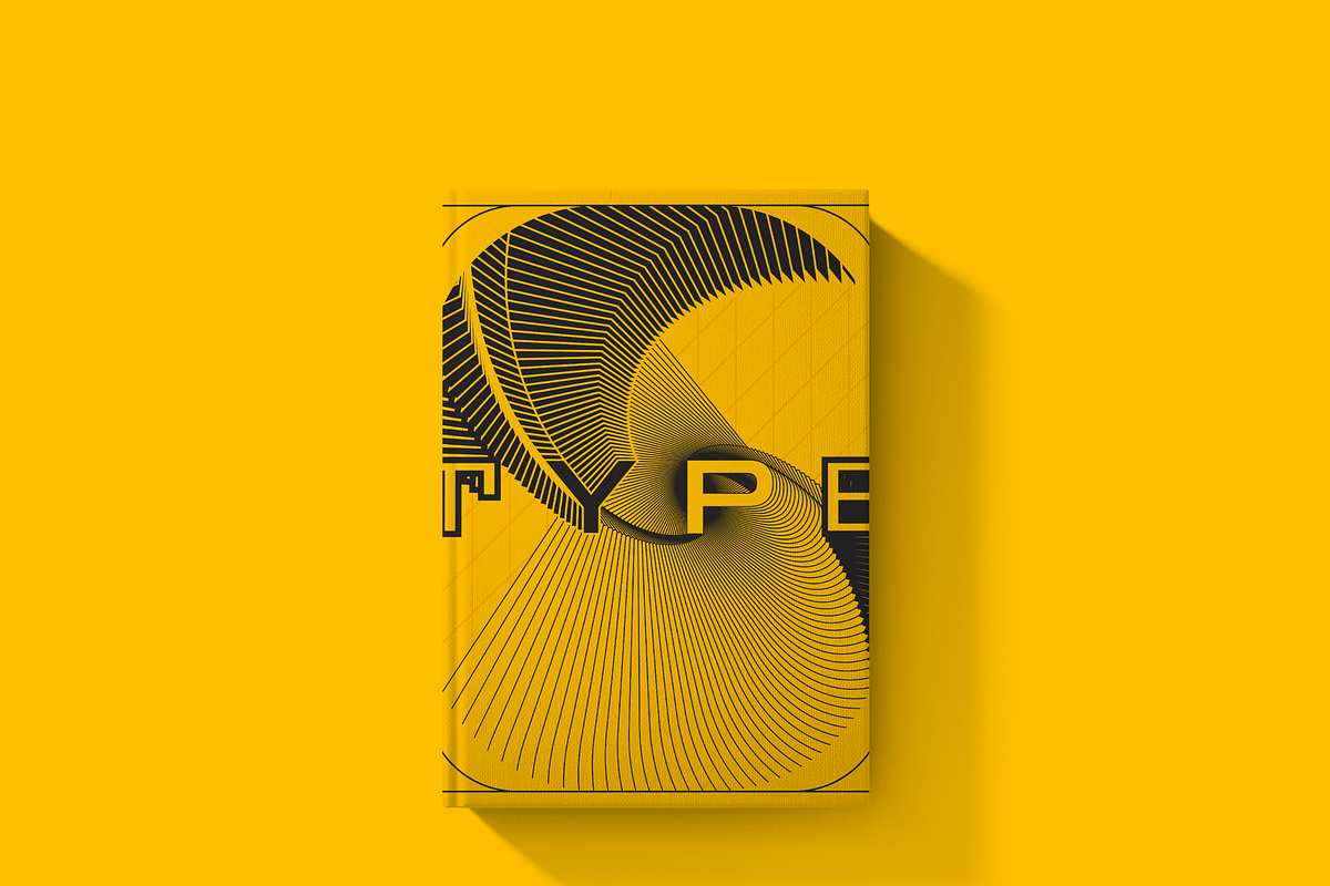 Modern Optical Typography Poster Set, a Poster Template by NJ Himel (Photo 9 of 40)