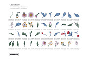 Elegant Botanical Floral Pattern, a Pattern Graphic by likorbut (Thumbnail 6 of 11)