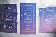 Art Deco Wedding Invitation Suite, an Invitation Template by The Good Store (Thumbnail 4 of 4)