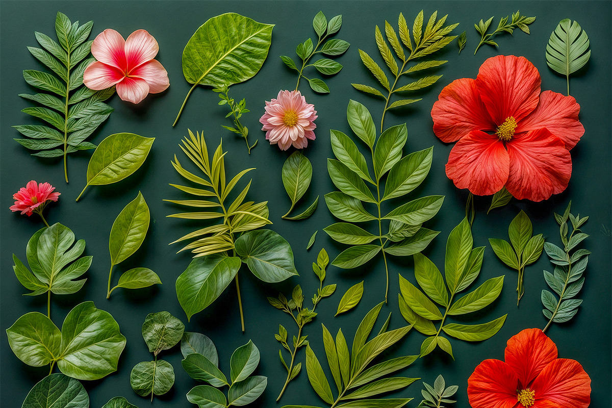 Vibrant Botanical Floral Collection, a Seasonal Illustration by StockVerse Creative (Photo 3 of 4)