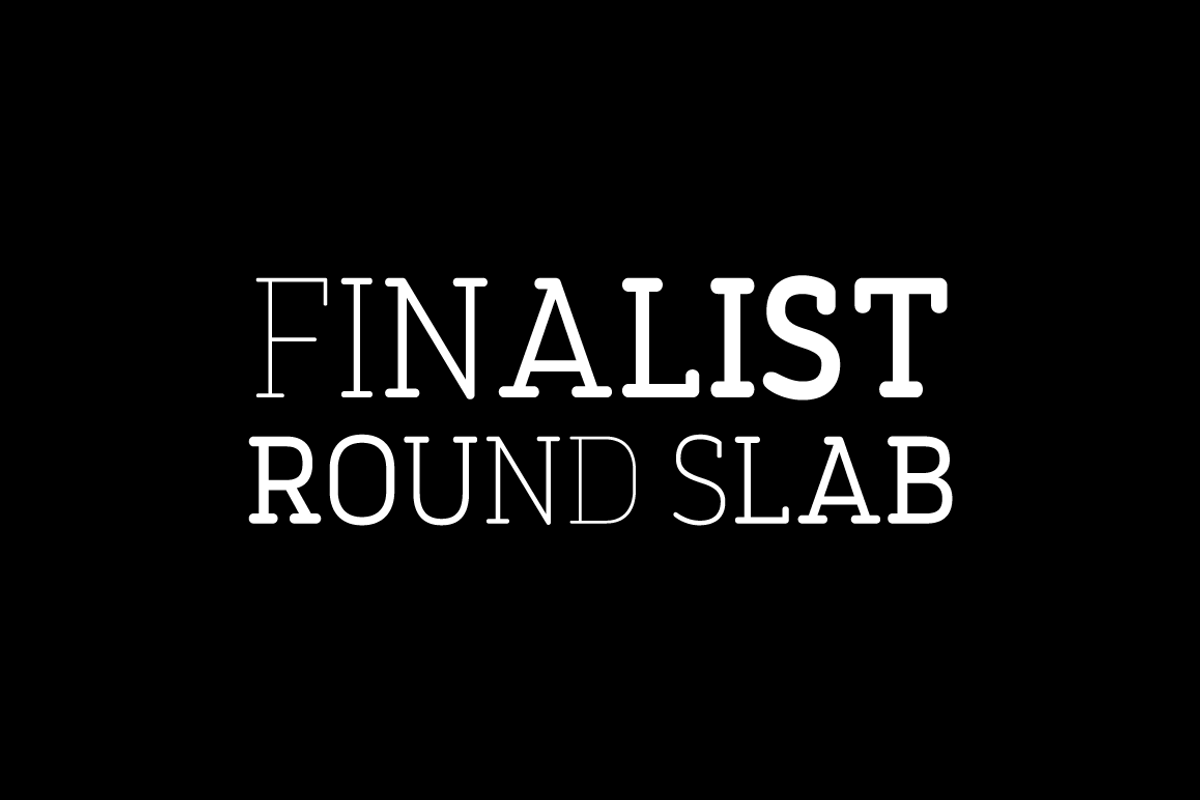 Finalist Round Slab, a Slab Serif Font by BULENT YUKSEL (Photo 2 of 8)