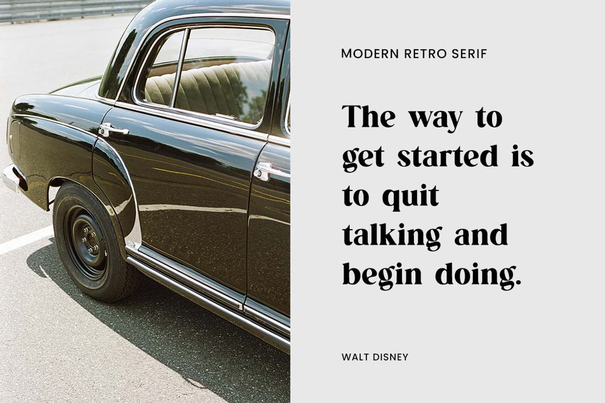 Retrosome Retro Serif Display Font, a Serif Font by UICreative (Photo 3 of 13)