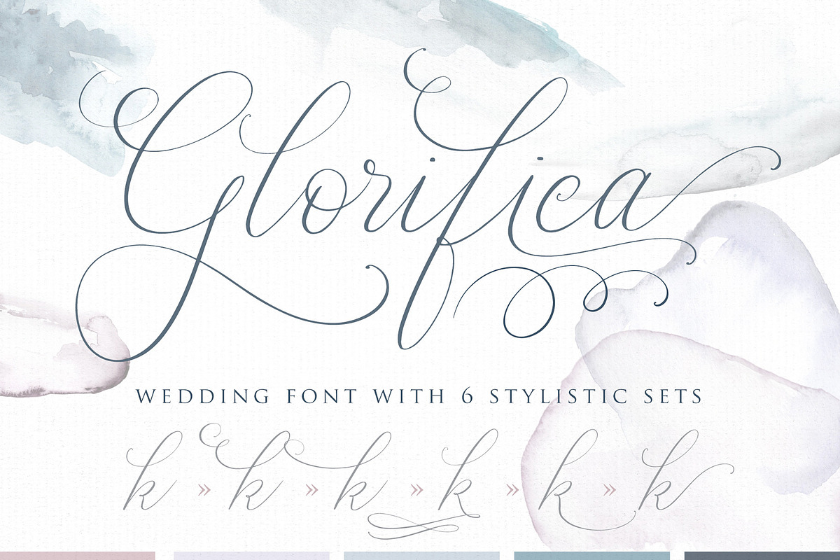 Glorifica Wedding Font