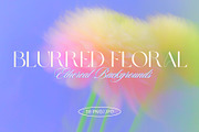 Blurred Floral Ethereal Backgrounds, a Background Graphic by Anzhelika (Thumbnail 1 of 9)