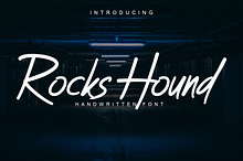 Rocks Hound - Handwritten Font