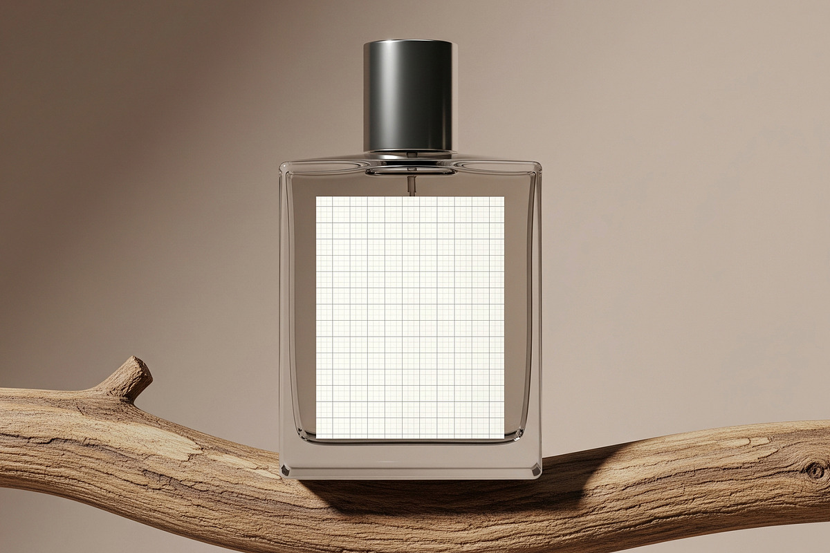 Transparent Perfume Bottle Mockup, a Packaging Mockup by graphypix (Photo 3 of 4)