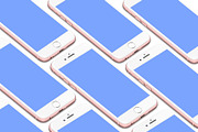 Realistic 3D iPhone Mock-Up Bundle 3, an iPhone Mockup by Graphicsworld125 (Thumbnail 8 of 15)