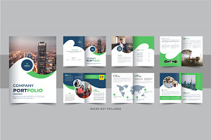 Company Profile Brochure design 10, a Brochure Template by Pavel_design