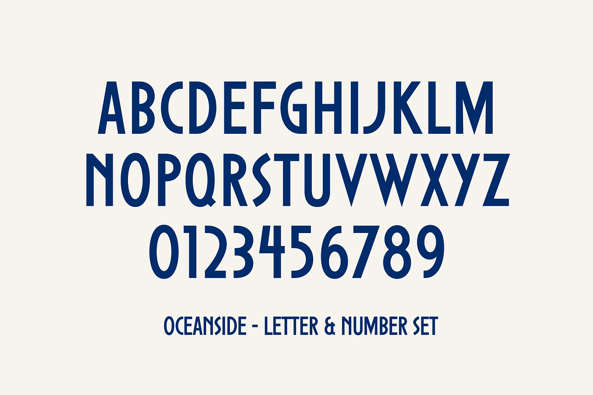 Oceanside Sans, a Sans Serif Font by Bebop Font Foundry (Photo 7 of 8)