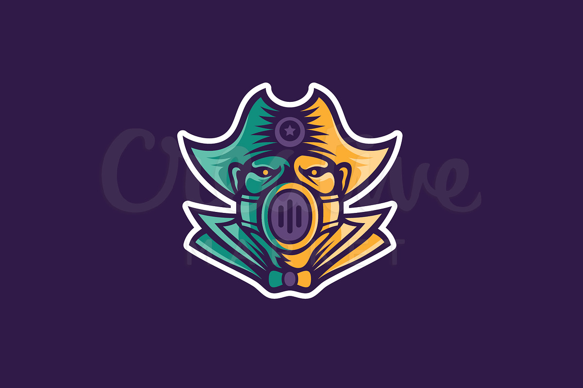 Pirates using Mask, a Templates & Theme by nospacestore