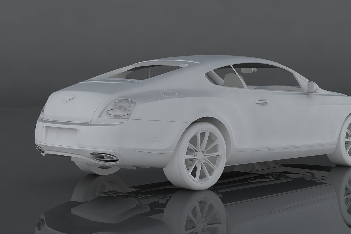 2010 Bentley Continental Supersports, a Cars & Vehicle 3D Model by valtriiu (Photo 9 of 12)