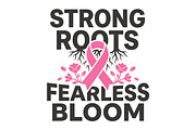 Cancer Awareness Design, an Object Graphic by abu67222 (Thumbnail 3 of 3)