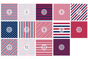 USA Independence Day Patterns, a Pattern Graphic by Plaid4You (Thumbnail 2 of 4)