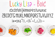 Lucky Lisp // Organic Font Family, a Sans Serif Font by by Masselyn (Thumbnail 8 of 8)