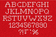 Knitted FONT and patterns (r), a Decorative Illustration by VasilkovS (Thumbnail 2 of 4)