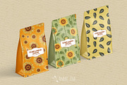 Watercolor Sunflowers Clipart, an Illustration by Andre_Eva (Thumbnail 9 of 9)