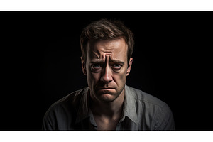 custody divorce man ai generated, a Business Photo by pikepicture