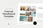 InDesign Concept Moodboard Template, a Presentation Template by bargecreative (Thumbnail 1 of 4)
