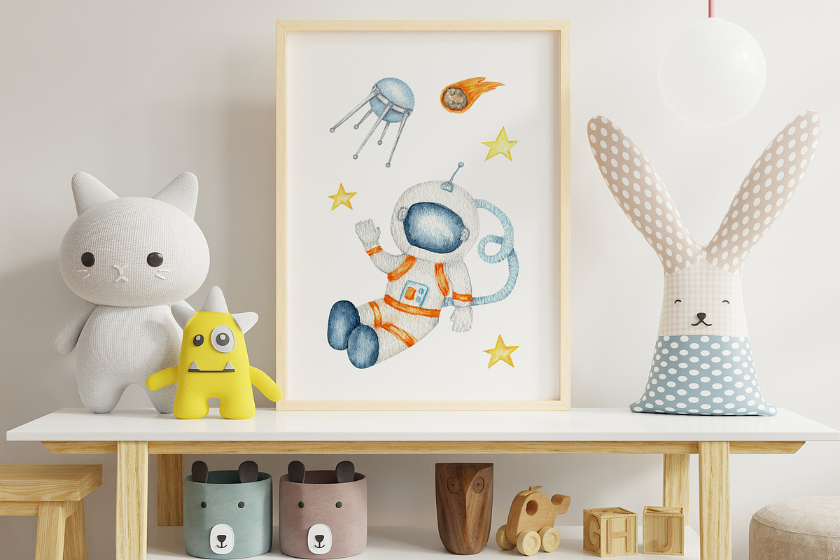 Space Solar System Planets, an Object Graphic by svetlanaARTdreams (Photo 11 of 13)