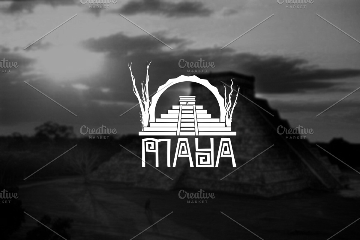 Logo template | MAYA, a Branding & Logo Template by Leonard Posavec (Photo 3 of 3)
