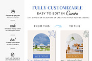 Airbnb Welcome Book Template | Beach, a Brochure Template by Ciera Design Templates (Thumbnail 5 of 6)
