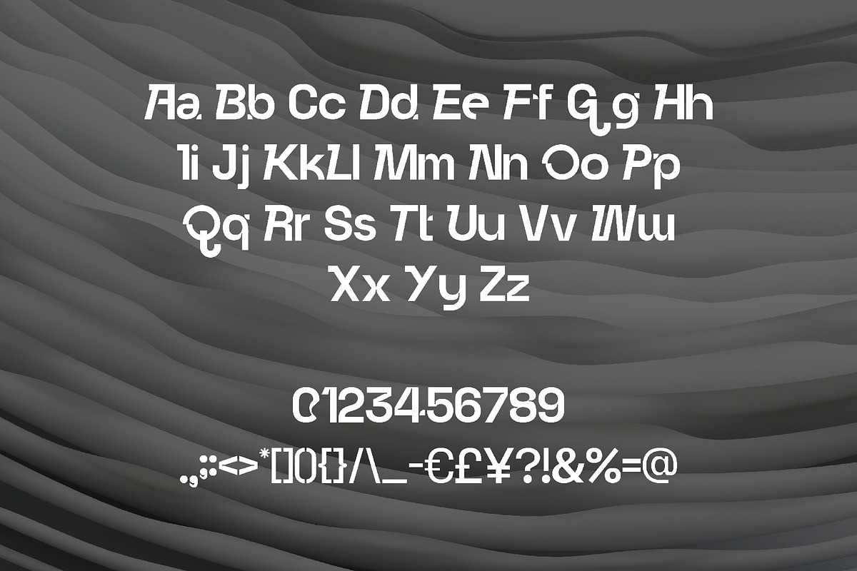 Gakori - Modern Sans, a Sans Serif Font by Boril Std (Photo 2 of 10)