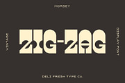 Horsey: A Big Clunky Typeface, a Sans Serif Font by DeliFreshTypeCo. (Thumbnail 4 of 4)