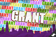 Grant - Grungy Stencil Font, a Font by Jaime Radar (Thumbnail 1 of 3)