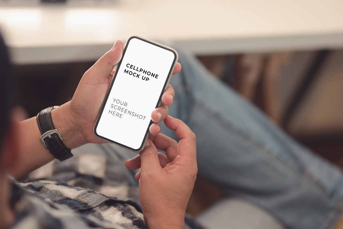 12 Smartphone Mockup #1, an Android Mockup by Walentin (Photo 12 of 13)
