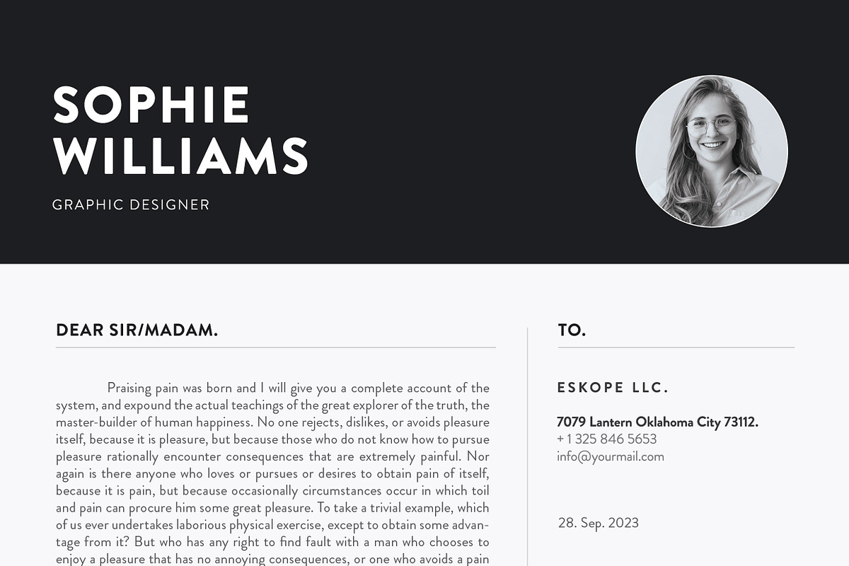 Resume, a Resume Template by UX-group (Photo 5 of 5)
