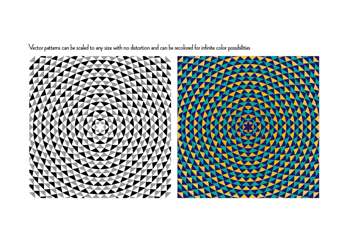 Circular Metallic Patterns preview 3