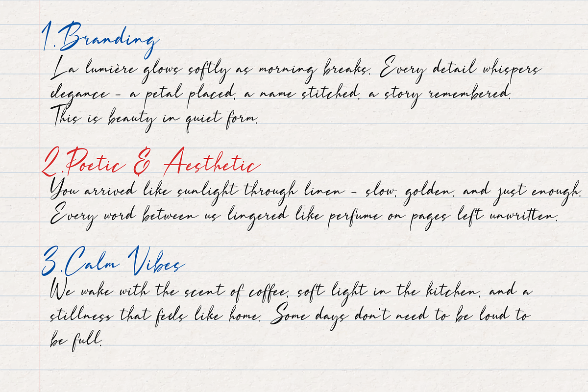 Lowreika Augusta | Classic Signature, a Script Font by gracetype_studio (Photo 3 of 12)
