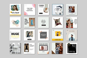 Fashion Instagram Template Canva