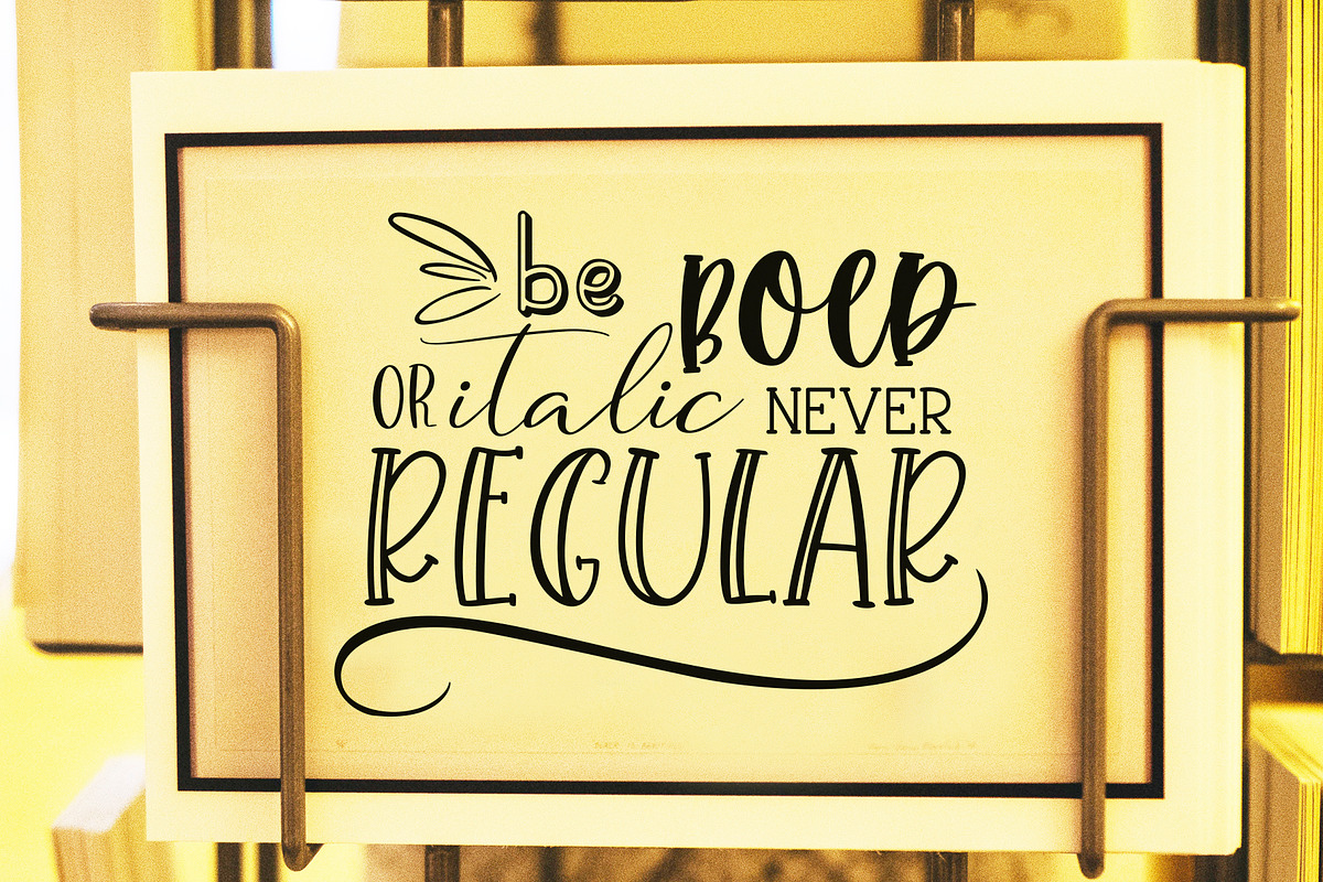 Handlettering Fonts Collection preview 6