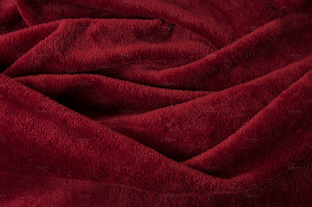 Full-frame burgundy red velvet cloth