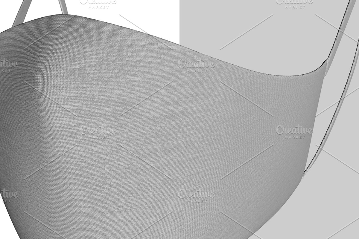 Face mask realistic mockup, a Mask Mockup by Radmila (Photo 6 of 6)
