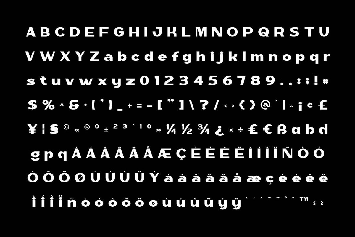 Agta – Minimal Creative Sans Serif, a Sans Serif Font by Artiveko (Photo 2 of 7)