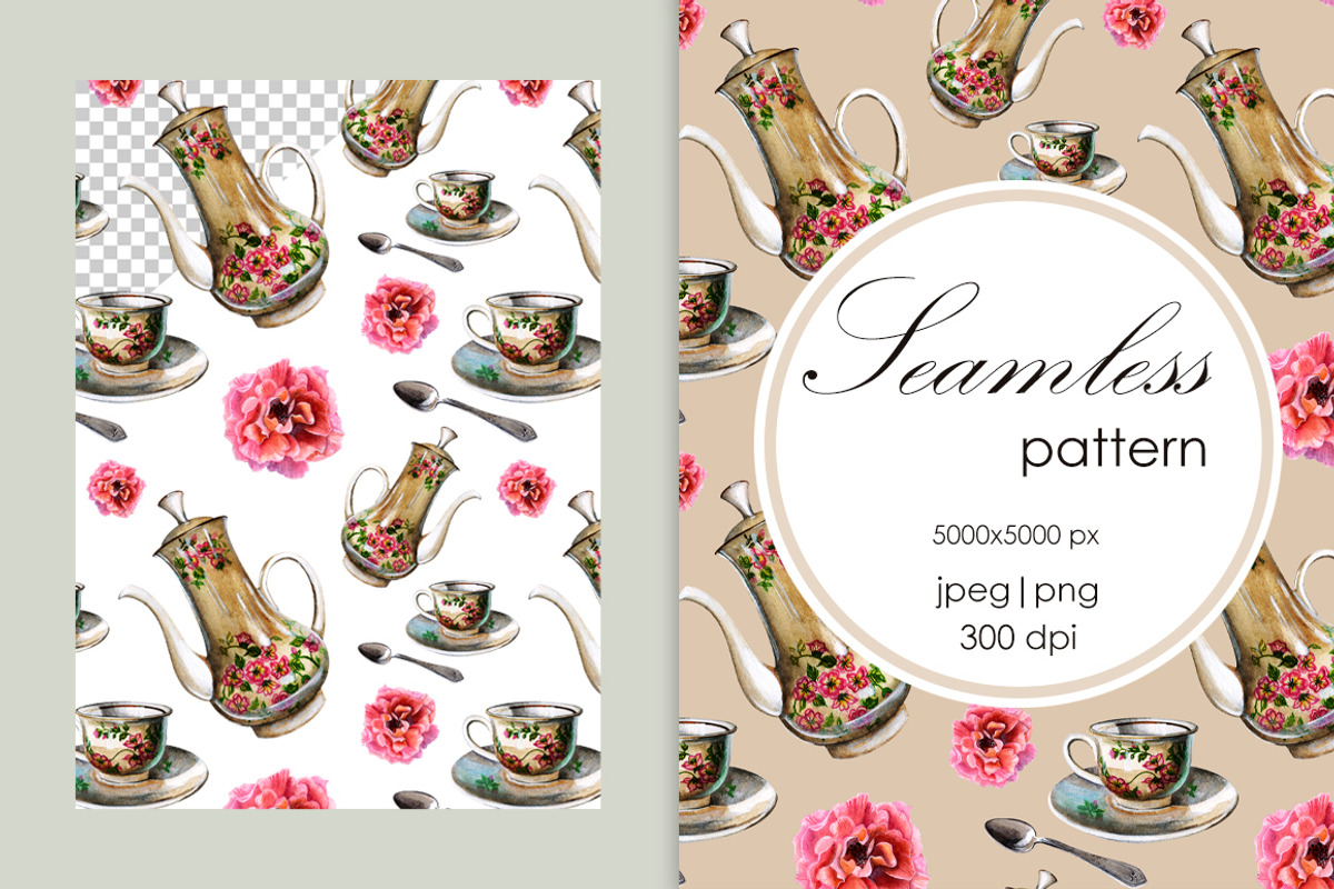 Porcelain tableware, an Illustration by Olha Urdeichuk (Photo 6 of 11)