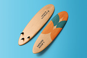 Wooden Surfboard Mockup, a Product Mockup by RamStudio2 (Thumbnail 9 of 16)