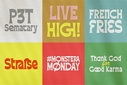 Abhartach | Funky Display, a Serif Font by Twicolabs Fontdation (Thumbnail 4 of 11)