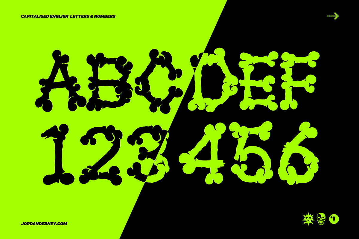 GRAVEYARD Font, a Blackletter Font by Jordan Debney Art (Photo 3 of 4)