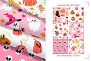 Cute HALLOWEEN clip art, a Seasonal Illustration by UnaAnya (Thumbnail 4 of 7)