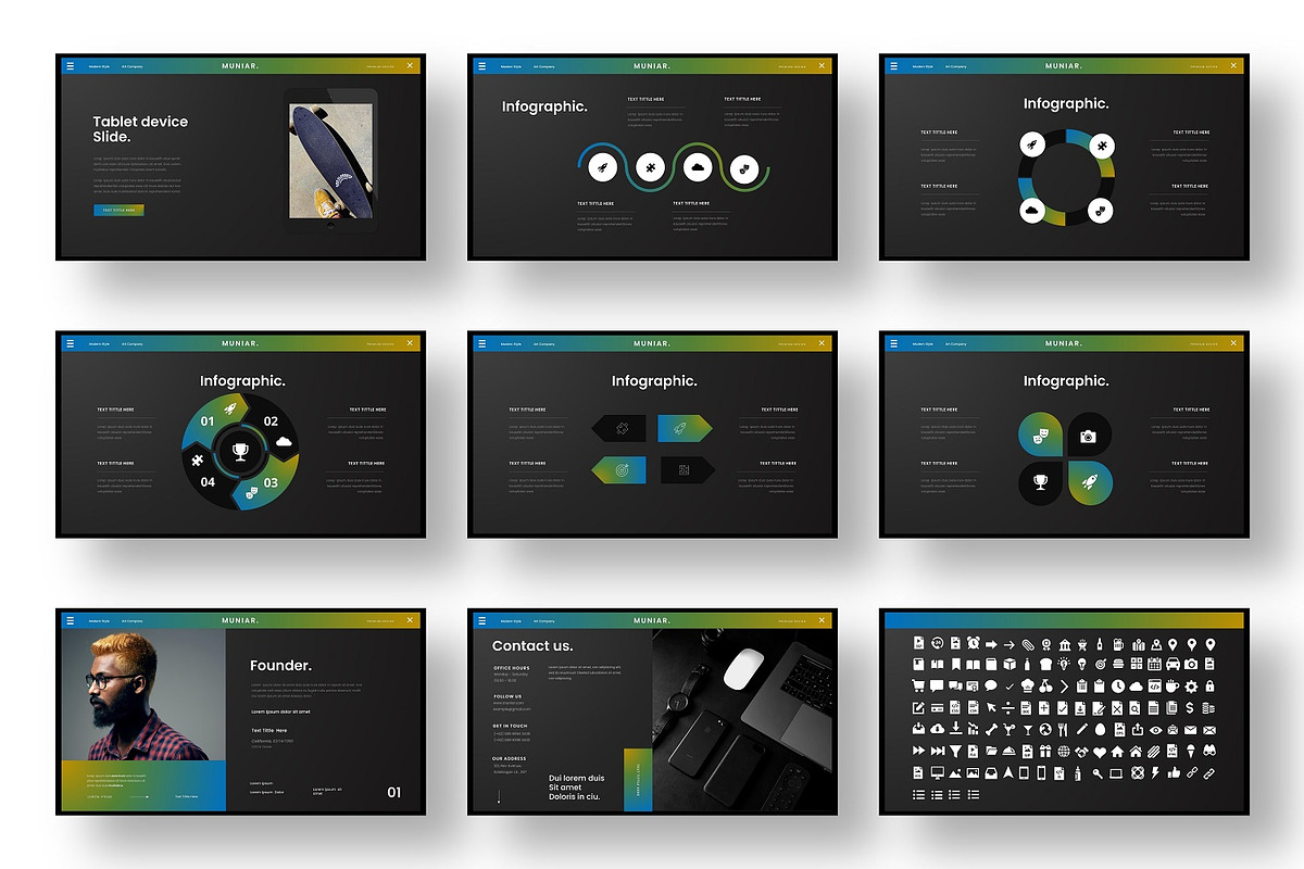Muniar – Business Keynote Template, a Presentation Template by Dens Creative Studio (Photo 5 of 6)