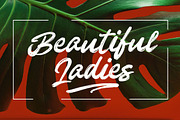 Jeck Lady, a Script Font by Dhan Studio (Thumbnail 2 of 6)