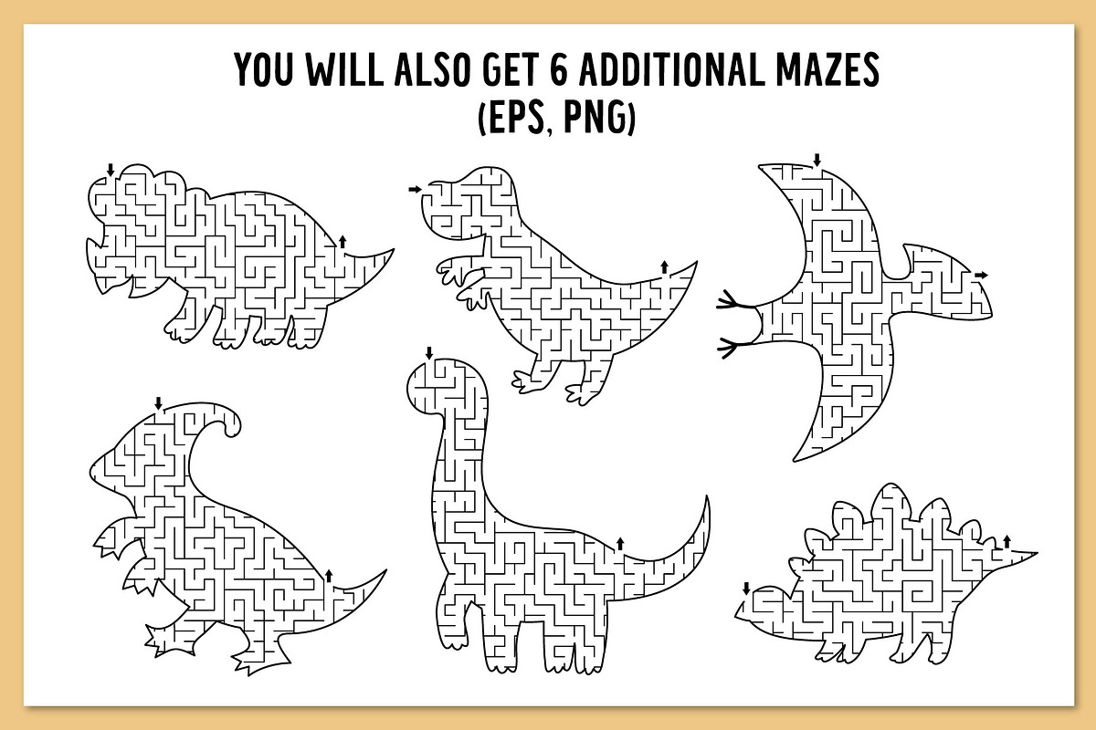 Dinosaur coloring games for kids, an Education Illustration by Lexi Claus (Photo 12 of 17)