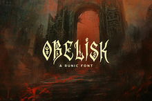 Obelisk - Runic Font