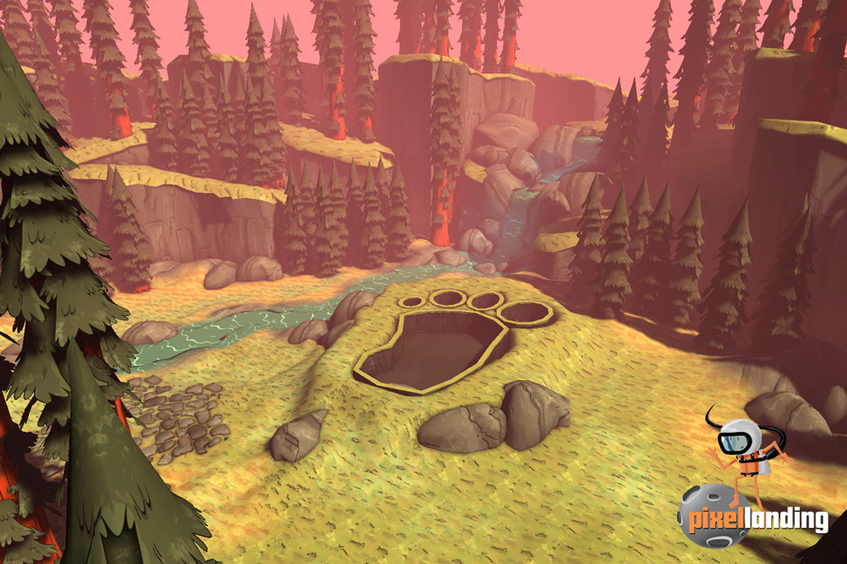 Pacific NW Forest: Toon Low Poly, an Environmental 3D Model by Pixel Landing (Photo 4 of 13)
