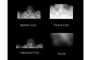 Fog Overlays, PNG Photoshop