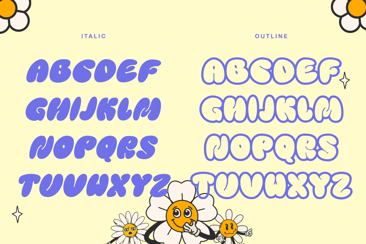 Playful Bubble, a Sans Serif Font by Font Liner (Photo 11 of 12)