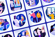 AR and VR Technology Art Set, a Technology Illustration by Brickclay (Thumbnail 6 of 9)